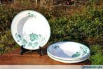 5 assiettes creuse nimy fleur verte, Antiquités & Art, Enlèvement ou Envoi