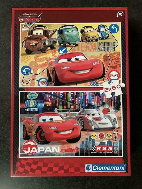 2 Cars puzzels met 60 stukjes Disney Pixar