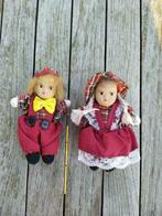2 petites poupées, têtes en porcelaine - 13 cm, Enlèvement ou Envoi