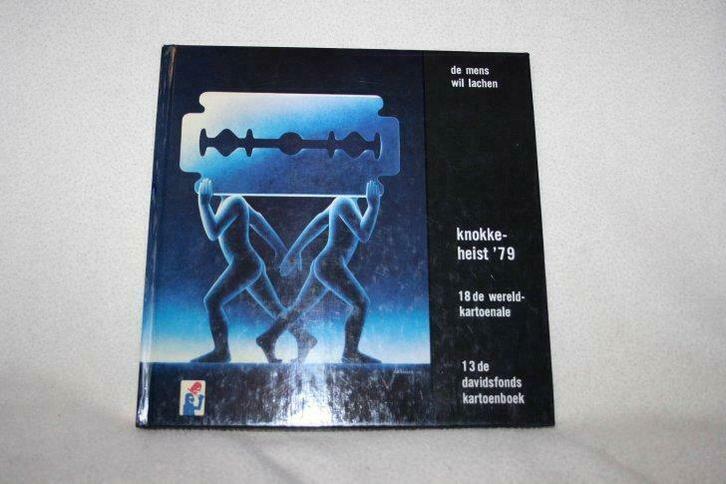 De mens wil lachen Knokke-Heist ‘79 18e wereldkatoenale, Boeken, Humor, Gelezen, Ophalen of Verzenden