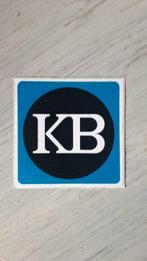 Oude sticker KB