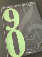 PARTITUUR - 100 Years Of Popular Music - 90s - Volume 1, Ophalen of Verzenden, Zo goed als nieuw, Overige onderwerpen