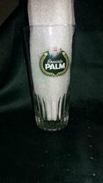 oud glas PALM- ribbels onderaan - speciale palm, Enlèvement ou Envoi, Verre ou Verres, Palm