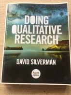 Doing qualitative research, Enlèvement, Comme neuf, Enseignement supérieur