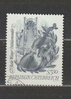 Autriche 1967 125 ans de l'Orchestre philharmonique de Vienn, Timbres & Monnaies, Affranchi, Enlèvement ou Envoi