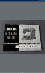 Pfaff 360 naaimachine handleiding., Pfaff, Verzenden