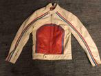 Vintage  lederen jas Jack & Jones NIEUW maat S ️️️, Kleding | Heren, Jassen | Winter, Ophalen of Verzenden, Nieuw, Maat 46 (S) of kleiner