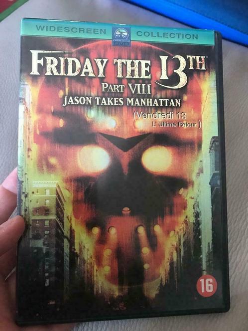 Dvd Friday The 13th Vendredi 13 - Jason takes Manhattan, Cd's en Dvd's, Dvd's | Horror, Vanaf 16 jaar, Ophalen of Verzenden