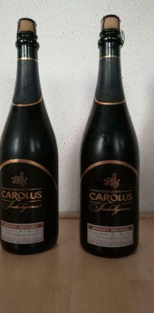 Gouden Carolus Indulgence whisky infusé lot 1 + 2, Collections, Marques de bière, Neuf, Bouteille(s), Autres marques, Enlèvement ou Envoi