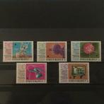 5 POSTZEGELS REPUBLIC OF MALDIVES 100TH ANNIVERSARY OF ..., Postzegels en Munten, Ophalen of Verzenden, Postfris, Overige thema's