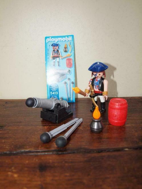 Playmobil 5413 - Canonnier des pirates, Enfants & Bébés, Jouets | Playmobil, Utilisé, Ensemble complet, Enlèvement ou Envoi