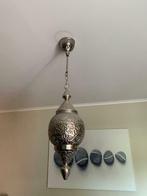 Mooie zilverkleurige lamp 👌, Huis en Inrichting, Lampen | Hanglampen, Zo goed als nieuw, Ophalen
