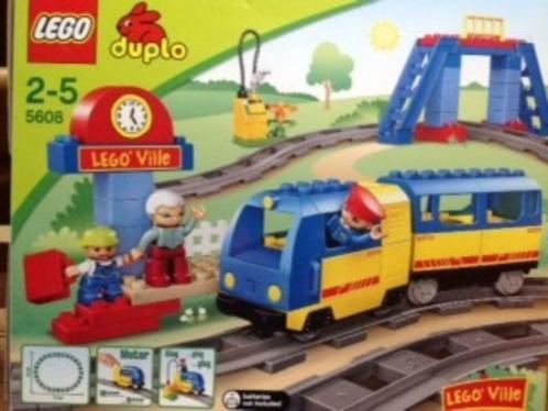 Ultragrote Duplo treinset 5607 5608 5609 3774 3775 2734 2735, Kinderen en Baby's, Speelgoed | Duplo en Lego, Gebruikt, Duplo, Complete set