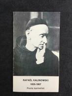 4 p. Carte de dévotion Béni RAFAEL KALINOWSKY, déclaré, Enlèvement ou Envoi, Image pieuse