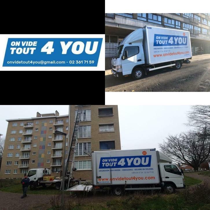 VIDE MAISON / DÉBARRAS CAVES ET GRENIERS, Diensten en Vakmensen, Aannemers, Onderhoud of Restauratie, Garantie