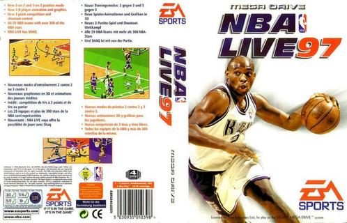 Jeu Sega Mega Drive [Genesis] NBA LIVE 97, Consoles de jeu & Jeux vidéo, Jeux | Sega, Utilisé, Mega Drive, Sport, Enlèvement