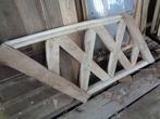 oude houten kl.trap balustrade