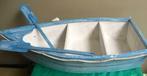 Barque bleu en bois, Utilisé, Enlèvement ou Envoi
