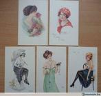 5 cartes de femmes retro 1960 (Bio-Tex) - bio-tex - pin up, Collections, Collections Autre, Comme neuf, Enlèvement ou Envoi