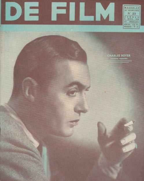 De Film (weekblad, jaargang 12, n° 23, 1938, Patria), Livres, Journaux & Revues, Enlèvement ou Envoi