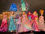 Barbie Fashion show koffer en 7 poppen, Gebruikt, Ophalen of Verzenden, Barbie