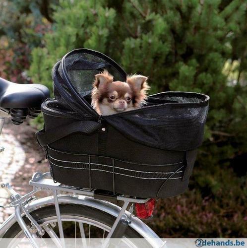 Nylon Fietsmand Zwart Voor Bagagerek, Dieren en Toebehoren, Honden-accessoires, Nieuw, Ophalen