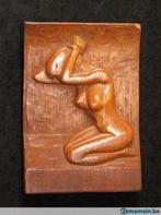 art-antiquité_sculpture bois_64_femme nue, Ophalen of Verzenden