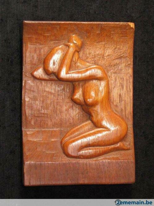 art-antiquité_sculpture bois_64_femme nue, Antiquités & Art, Art | Sculptures & Bois, Enlèvement ou Envoi