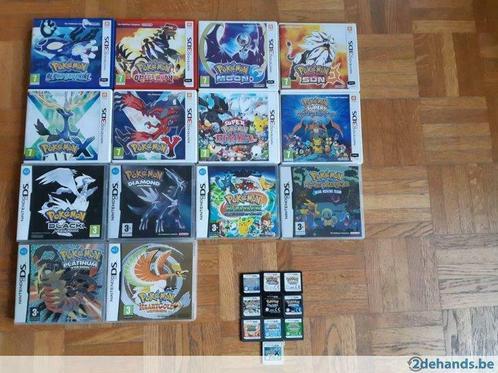 Pokemon Spelletjes voor Nintendo ds/3Ds, Consoles de jeu & Jeux vidéo, Jeux | Nintendo DS, Utilisé, Enlèvement ou Envoi