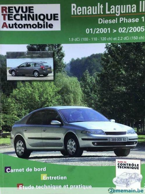 Revue Technique Automobile Renault Laguna II Diesel(01 à 05), Autos : Divers, Modes d'emploi & Notices d'utilisation, Enlèvement ou Envoi