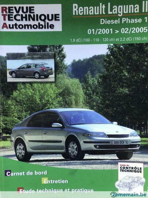 Revue Technique Automobile Renault Laguna II Diesel(01 à 05), Auto diversen, Handleidingen en Instructieboekjes, Ophalen of Verzenden