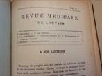 Universiteit.  Leuven .  Medicale  de Louvain.    1948., Antiquités & Art, Enlèvement ou Envoi