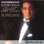 Placido Domingo ‎– Greatest Love Songs, CD & DVD, CD | Classique, Enlèvement ou Envoi