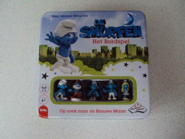 "De Smurfen" Het Bordspel Van Identity Games als Nieuw  !, Hobby en Vrije tijd, Gezelschapsspellen | Bordspellen, Zo goed als nieuw