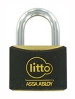 Cadenas Litto 40mm laiton avec habillage synthétique LP110J4, Nieuw