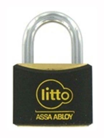 Cadenas Litto 40mm laiton avec habillage synthétique LP110J4, Enlèvement ou Envoi, Neuf