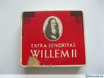 Blikken doosje sigaren Willem II, Verzamelen, Blikken, Gebruikt, Ophalen of Verzenden