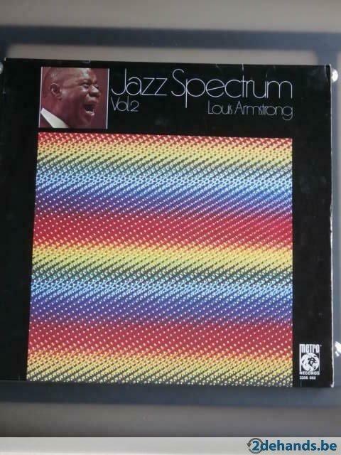 Jazz Spectrum Louis Armstrong vol.2, Cd's en Dvd's, Vinyl | Overige Vinyl, Zo goed als nieuw, Ophalen of Verzenden