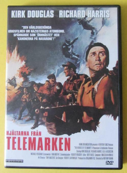 DVD 2x - Suédois - Hjältarna Fran Telemarken & Kung Ralph, CD & DVD, DVD | Action, Comme neuf, Guerre, À partir de 12 ans, Enlèvement ou Envoi