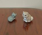 Lot 2 figurines chat, Antiquités & Art, Enlèvement