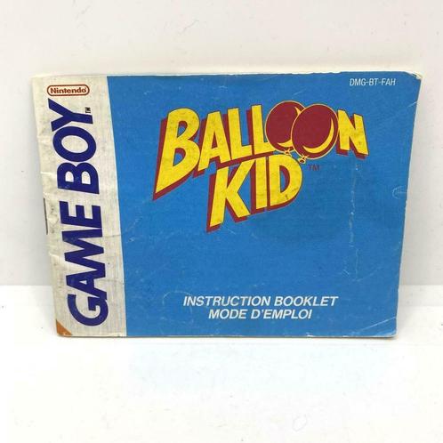 Handleiding Balloon Kid Nintendo Game Boy, Games en Spelcomputers, Games | Nintendo Game Boy, Gebruikt, Ophalen of Verzenden