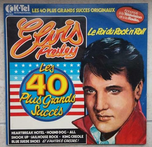 Elvis Presley : double 33T ' 40 plus grands succes', CD & DVD, Vinyles | Rock, Enlèvement ou Envoi