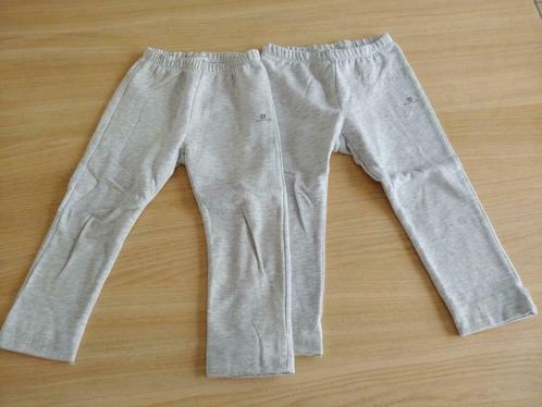 2 broeken molton 98 - 104, Kinderen en Baby's, Kinderkleding | Maat 98, Zo goed als nieuw, Meisje, Broek, Ophalen