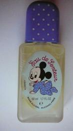 Eau de senteur : Disney mat glazen flesje eau de senteur, Verzamelen, Parfumverzamelingen, Verzenden, Gebruikt, Parfumfles, Gevuld