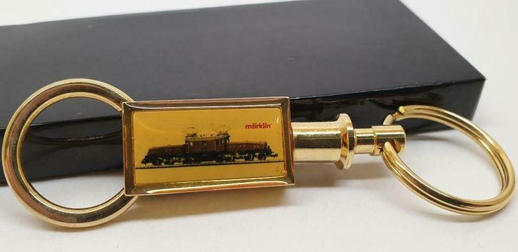 Marklin sleutelhanger met de bruine krokodil SBB  (#144), Hobby en Vrije tijd, Modeltreinen | H0, Zo goed als nieuw, Locomotief