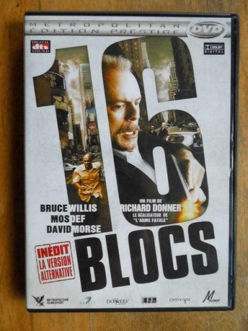 )))  16 Blocs  //  Bruce Willis   (((, CD & DVD, DVD | Thrillers & Policiers, Comme neuf, Détective et Thriller, Tous les âges