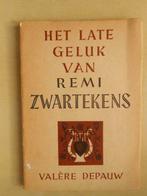 Valère Depauw, "Het late geluk van Remi Zwartekens", Gelezen, Ophalen of Verzenden, Valère Depauw, België