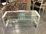Tv meubel, Huis en Inrichting, Ophalen, 100 tot 150 cm, Zo goed als nieuw, Glas