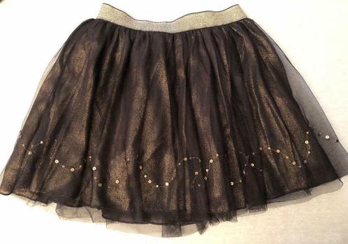 Jupe 128 / 8 ans noire et dorée idéale pour les fêtes, Enfants & Bébés, Vêtements enfant | Taille 128, Comme neuf, Fille, Robe ou Jupe