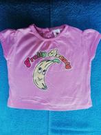 Roze T shirt korte mouwen babyclub maat 62, Kinderen en Baby's, Meisje, Shirtje of Longsleeve, Gebruikt, Ophalen of Verzenden